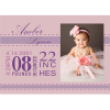 pretty birth announcement plaque