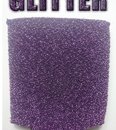 purple glitter can coolie
