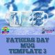 father's day mug template