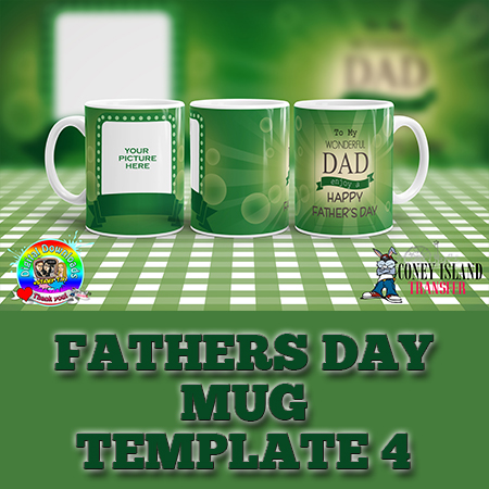 father's day mug template