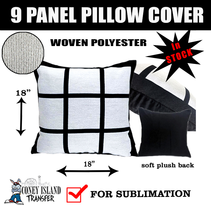 6 Panel Sublimation Pillow Case – Infinite Blanks & More LLC